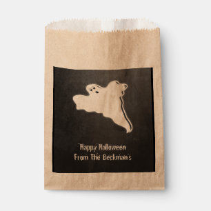 Sachets En Papier Chalk Board Éffrayant Halloween Ghost