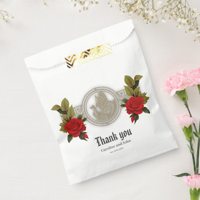 Sachets En Papier Charme mystique viking avec des noeuds celtiques é (Scellé)