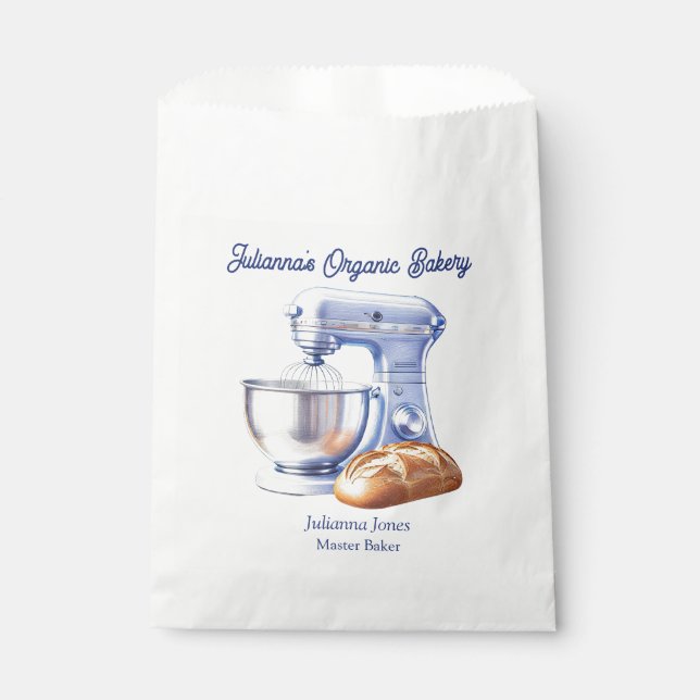 Sachets En Papier Chef Pâtissier Boulangerie  (Devant)