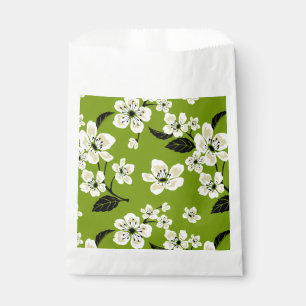 SACHETS EN PAPIER CHERRY BLOSSOM - SAKURA (MATCHA GREEN)
