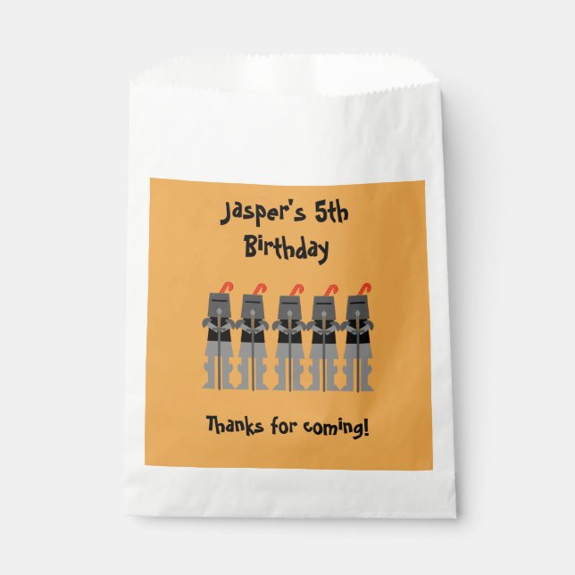 Sachets En Papier Chevalier (Devant)