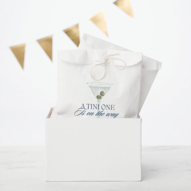 Sachets En Papier Chic a tini one boy baby shower (Fête)