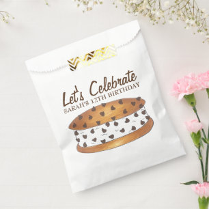Sachets En Papier Chipwich Chocolat Chip Cookie Sandwich à la crème 