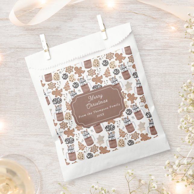 Sachets En Papier Christmas Cookies and Hot Cocoa Holiday Baking (Coupé)