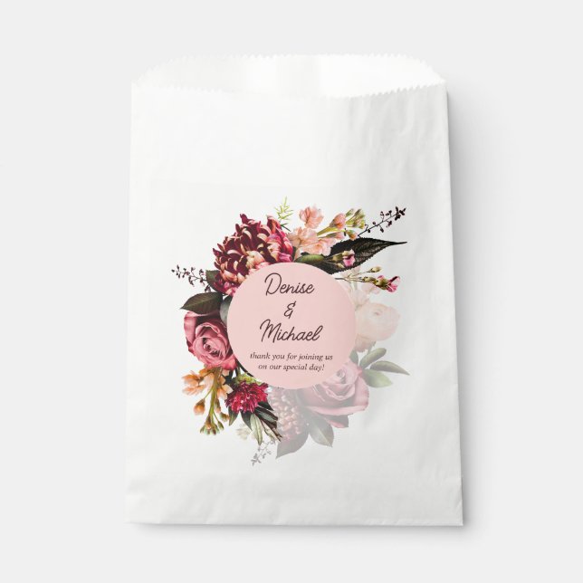 Sachets En Papier Chrysanthème (Devant)