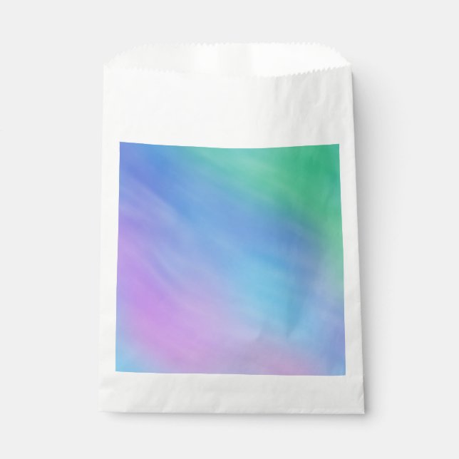 Sachets En Papier Ciel arc-en-ciel doux (Devant)