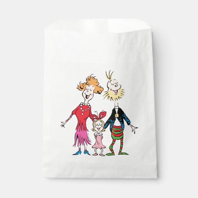 Sachets En Papier Cindy Lou Who's Family Portrait (Devant)