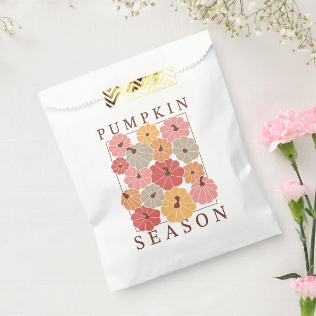 Sachets En Papier Citation d'automne Boho (Scellé)