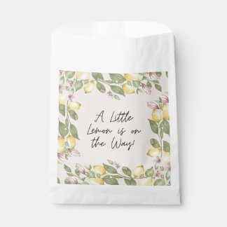 Sachets En Papier Citron Rose