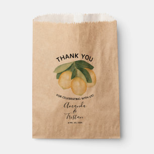 Sachets En Papier Citrons Merci