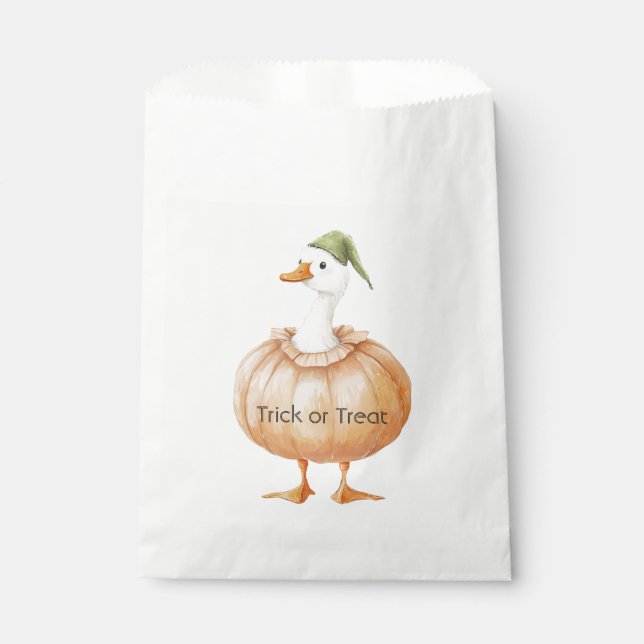 Sachets En Papier Citrouille d'oie   (Devant)