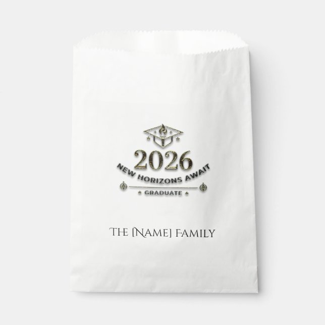 Sachets En Papier Class of 2026 / Bolsas de Recuerdo (Devant)