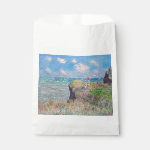 Sachets En Papier Claude Monet - Promenade Cliff à Pourville