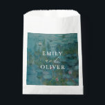 Sachets En Papier Claude Monet Water Lilies Mariage<br><div class="desc">Sacs de faveur de mariage avec peinture Claude Monet Water Lilies.</div>
