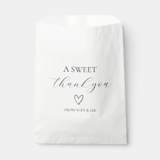 Sachets En Papier Clean & Modern Favor Bags
