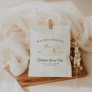 Sachets En Papier Club Cocktail d'été Bachelorette