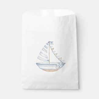 Sachets En Papier Coastal Baby Ahoy Its a Boy Baby Shower
