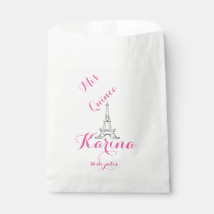 Sachets En Papier Coing de mis - Paris - sac de faveur -