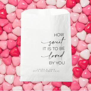 Sachets En Papier Comme Il Est Doux D'Être Aimé Par Vous Favoriser L