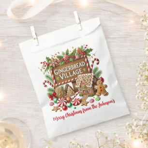 Sachets En Papier Cookie au pain d'épice