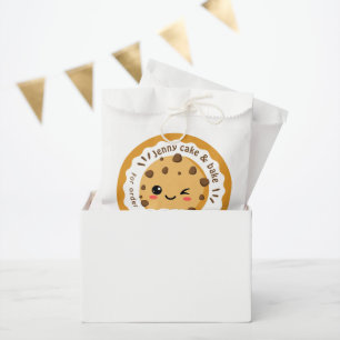 Sachets En Papier Cookies marron & entreprise sucrée