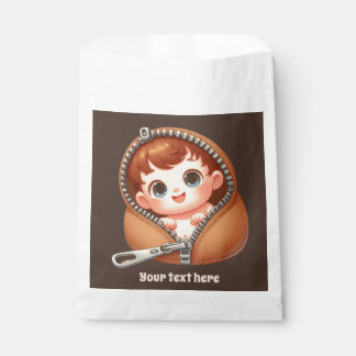 Sachets En Papier Cool garçon baby shower personnalisable