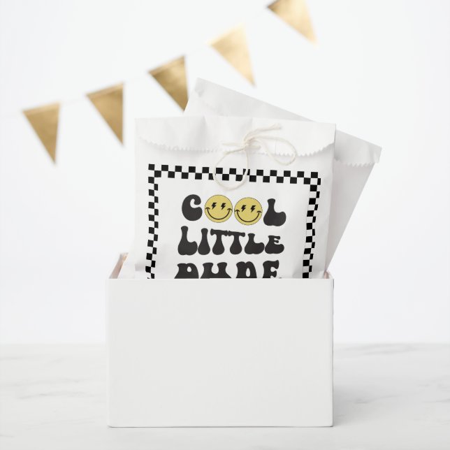 Sachets En Papier Cool Little Dude | Boys Rad Kids 5e anniversaire (Fête)