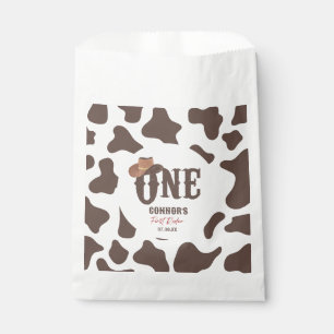Sachets En Papier Cowboy Casquette ONE Premier Rodéo 1ère fête d'ann