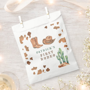 Sachets En Papier Cowboy Western Premier Rodéo fête d'anniversaire