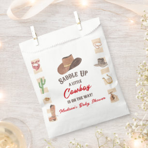 Sachets En Papier Cowboy Western Rodeo Wild West Baby shower