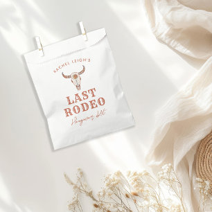 Sachets En Papier Cowgirl du désert dernier rodéo