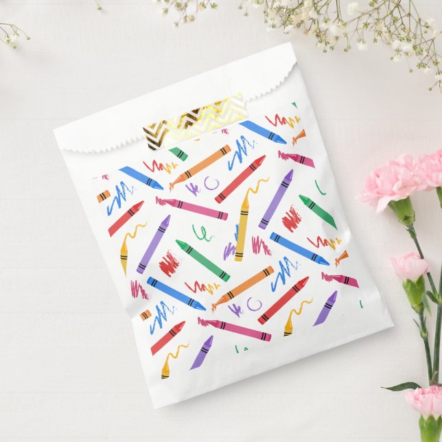 Sachets En Papier Crayons (Scellé)