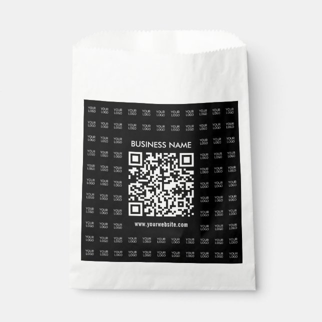 Sachets En Papier Créer instantanément un code QR scannable et un mo (Devant)