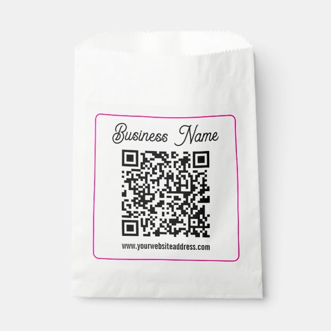 Sachets En Papier Créez instantanément un code QR scannable pour vot (Devant)