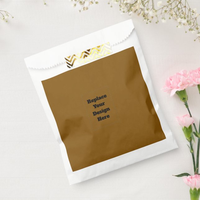 Sachets En Papier Créez Votre Propre Brun (Scellé)