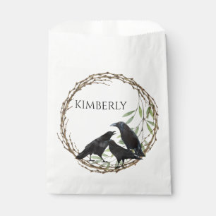 Sachets En Papier Crow Inséparables