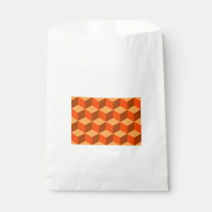 Sachets En Papier Cubes orange