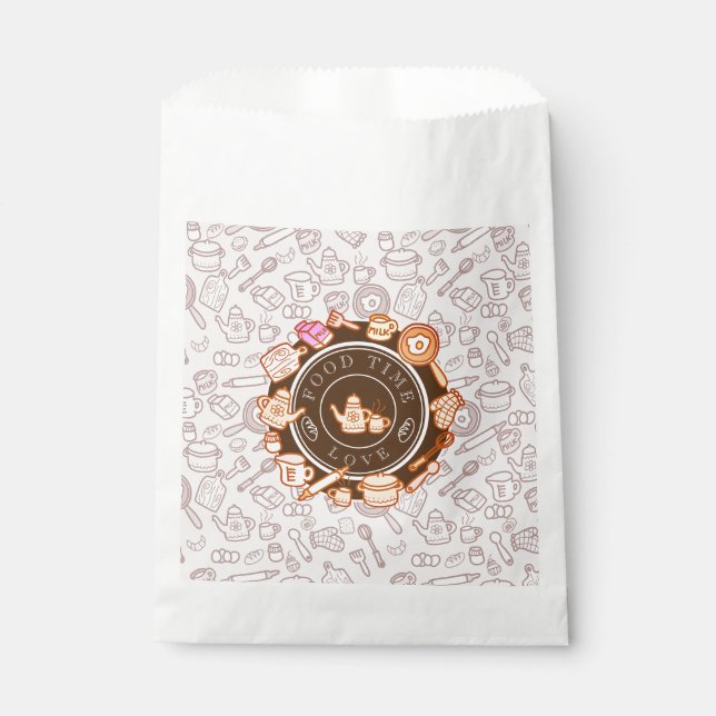Sachets En Papier Cuisine Brown (Devant)