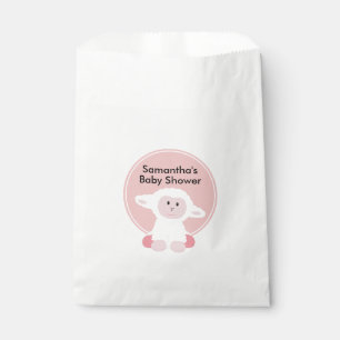 Sachets En Papier Cute Little Lamb Baby shower personnalisé