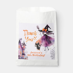 Sachets En Papier Cute Little sorcière Spooktacular Halloween party
