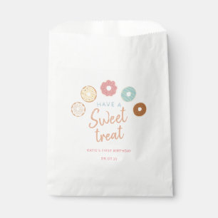 Sachets En Papier Cute Pastel Avoir une douce gâterie Anniversaire