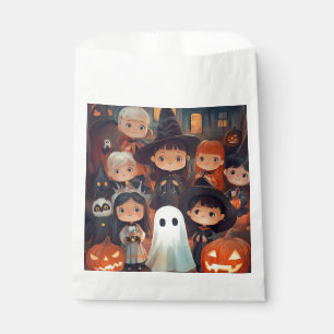 Sachets En Papier Cute Retro Vintage Halloween Enfants Ghost Citroui