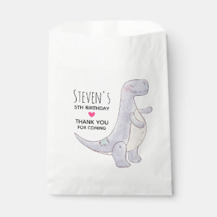 Sachets En Papier Cute Tyrannosaurus Rex Dinosaur Jouet Anniversaire