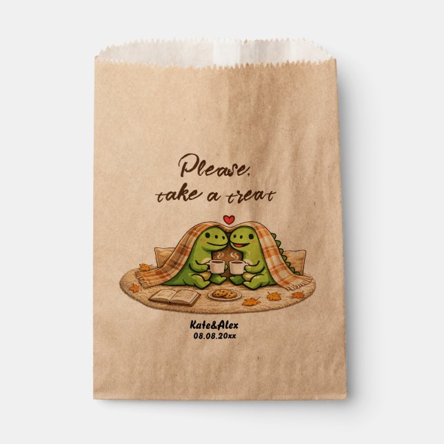 Sachets En Papier Cute Wedding (Devant)