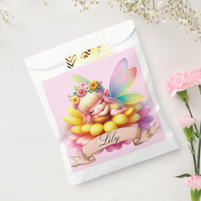 Sachets En Papier Cute Whimsical Floral Doux Rêves Dormir Fée (Scellé)
