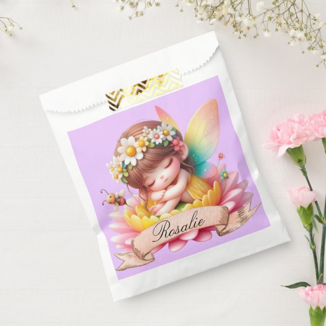 Sachets En Papier Cute Whimsical Floral Doux Rêves Dormir Fée (Scellé)