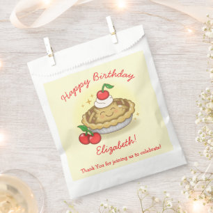 Sachets En Papier Cutie Pie Anniversaire Fête Enfants Cherry