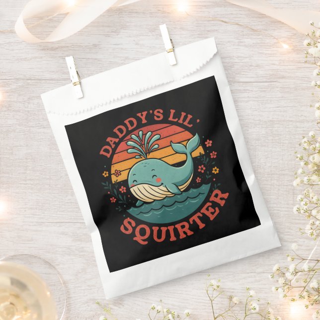 Sachets En Papier Daddy Little Whale (Coupé)