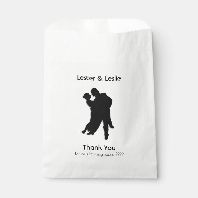 Sachets En Papier Danse de salle de bal (Devant)