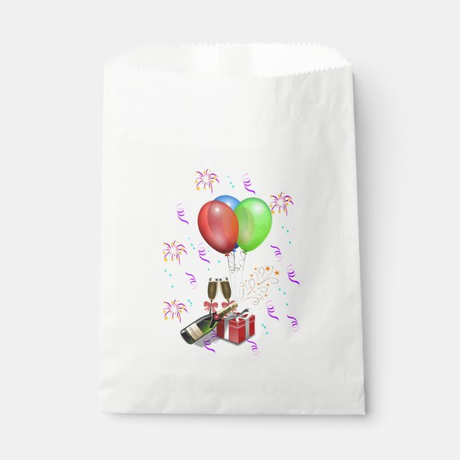 Sachets En Papier Décorations de célébration (Devant)